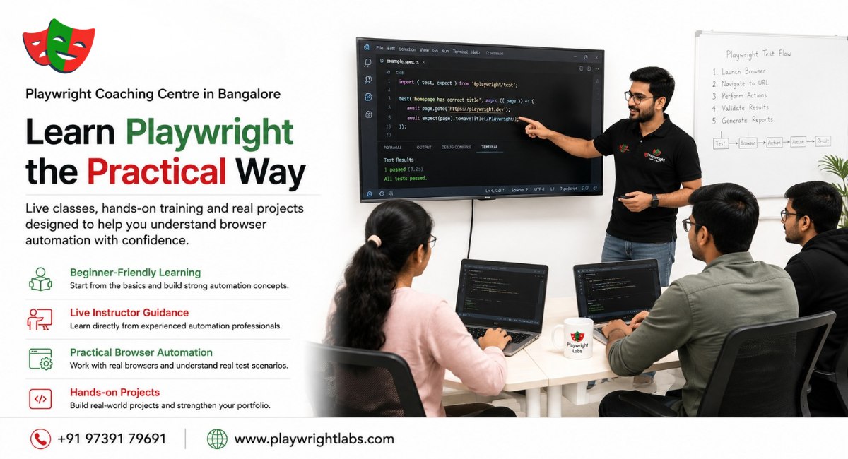 Playwright Training in Bangalore